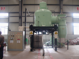 Vertical type vacuum heatreatment furnace