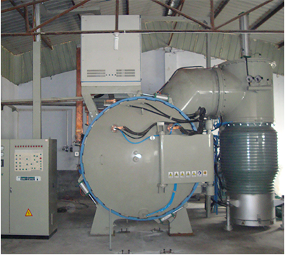 Metal filter sintering furnace horizontal