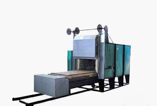 Trolley-type resistance furnace